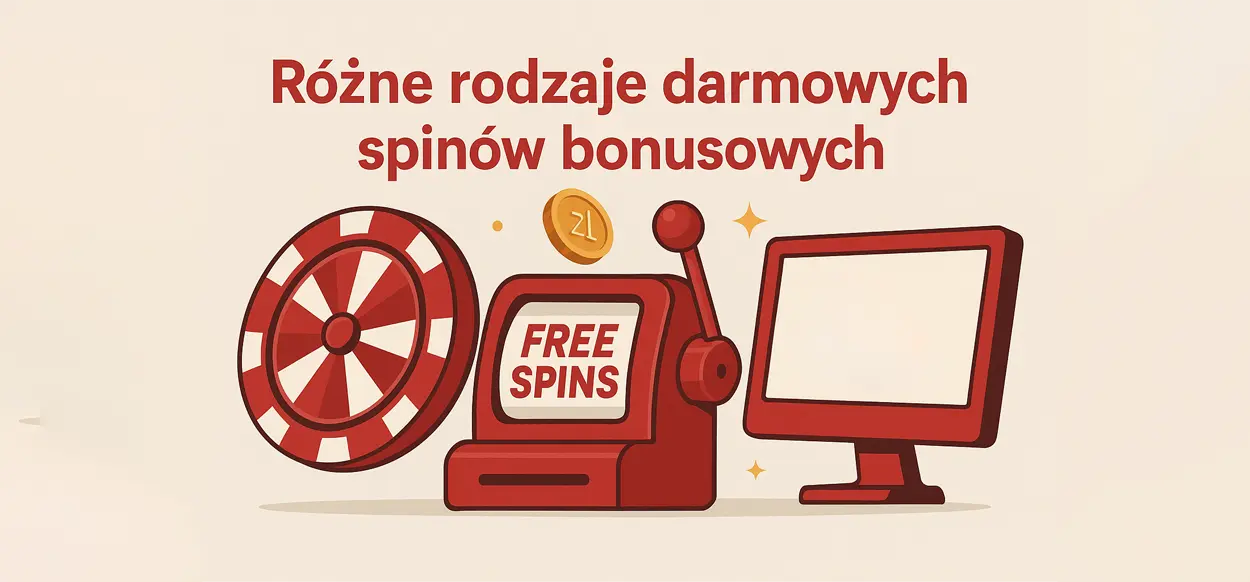 Różne rodzaje darmowych spinów bonusowych